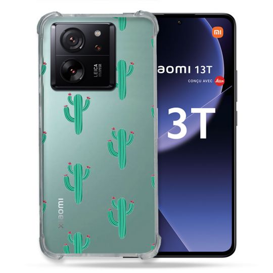 Coque Renforcée Transparente Pour Xiaomi 13T / 13T Pro Cactus