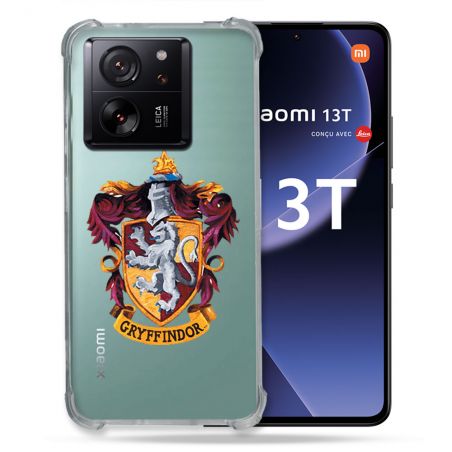 Coque Renforcée Transparente Pour Xiaomi 13T / 13T Pro Harry Potter Griffindor