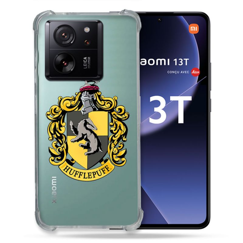 Coque Renforcée Transparente Pour Xiaomi 13T / 13T Pro Harry Potter Hufflepuff