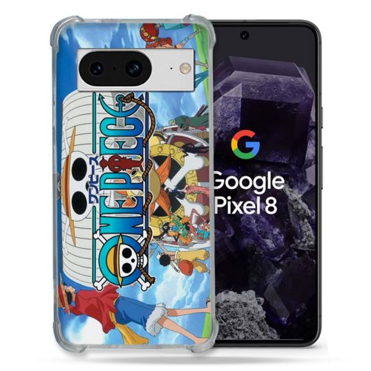 Coque Renforcée En Verre Trempé Pour Google Pixel 8 Manga One Piece Sunny
