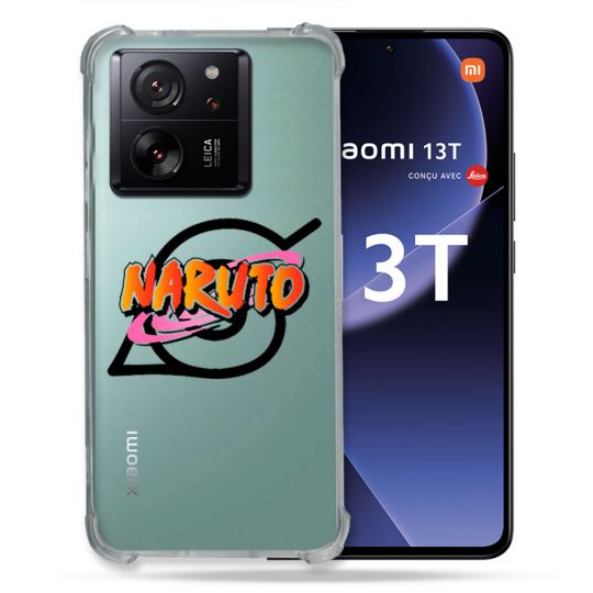 Coque Renforcée Transparente Pour Xiaomi 13T / 13T Pro Naruto Logo