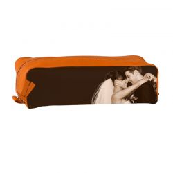 Trousse d'écolier orange