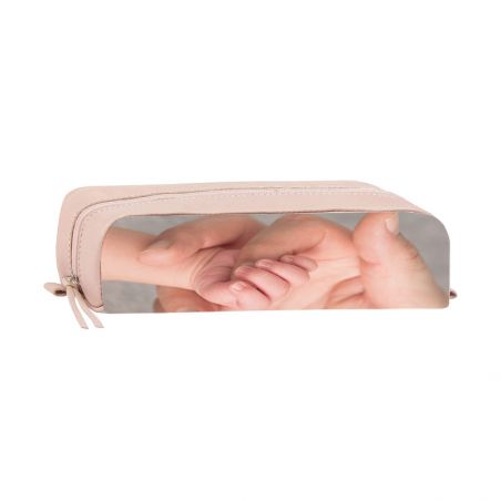 Trousse d'écolier saumon