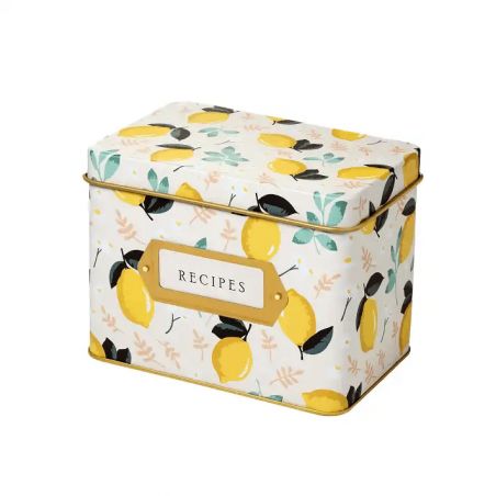 Packaging / Emballage boites en métal rectangulaires