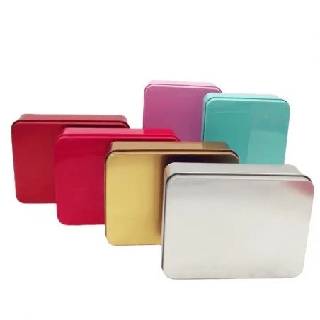 Packaging / Emballage boites en métal rectangulaires