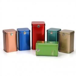 Packaging / Emballage boites en métal rectangulaires