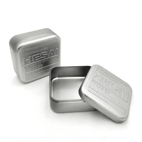 Packaging / Emballage boites en métal carrées