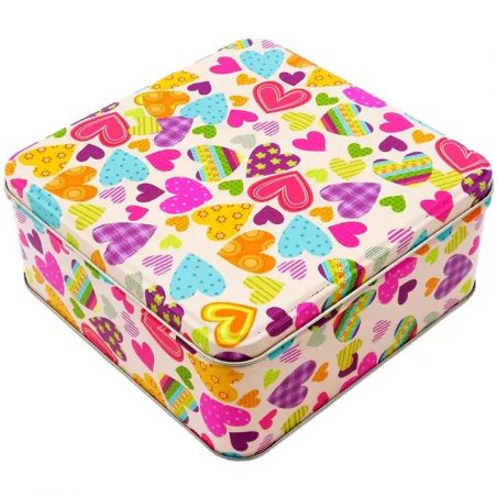 Packaging / Emballage boites en métal carrées