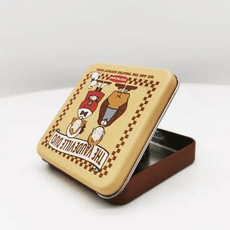 Packaging / Emballage boites en métal carrées