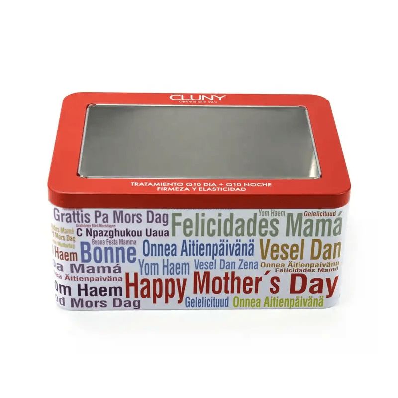 Packaging / Emballage boites en métal avec fenêtres