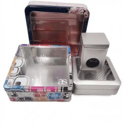 Packaging / Emballage boites en métal avec fenêtres