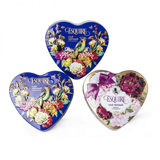 Packaging / Emballage boites en métal coeurs