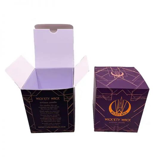 Packaging / Emballage boites pliante standard en carton à fond semi automatique personnalisées