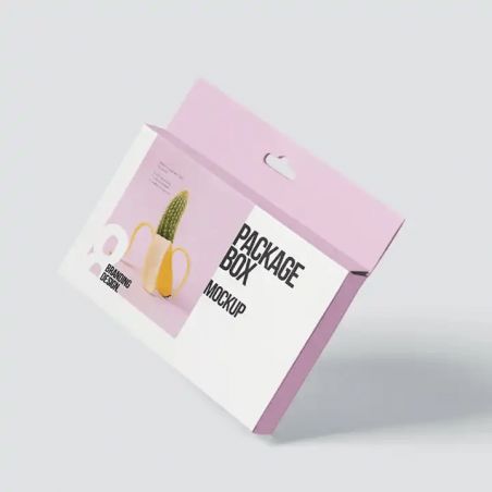 Packaging / Emballage boites pliante standard en carton avec onglet de verrouillage personnalisées