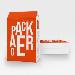 Packaging / Emballage boites pliante standard en carton à soufflet personnalisées