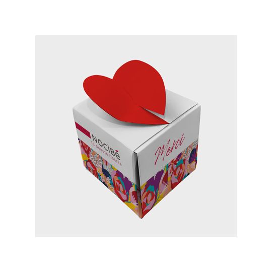 Packaging / Emballage Boites Carrées Fermeture Coeur Personnalisées