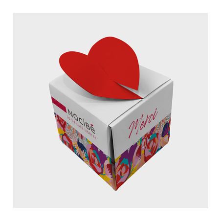 Packaging / Emballage Boites Carrées Fermeture Coeur Personnalisées