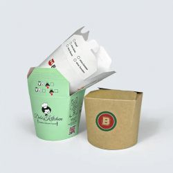 Packaging / Emballage Alimentaire Pot à Pâtes Personnalisées