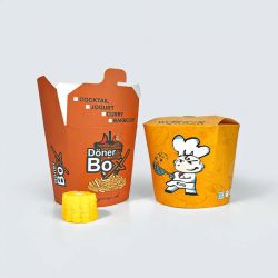 Packaging / Emballage Alimentaire Pot à Pâtes Personnalisées