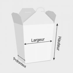 Packaging / Emballage Alimentaire Pot à Pâtes Personnalisées