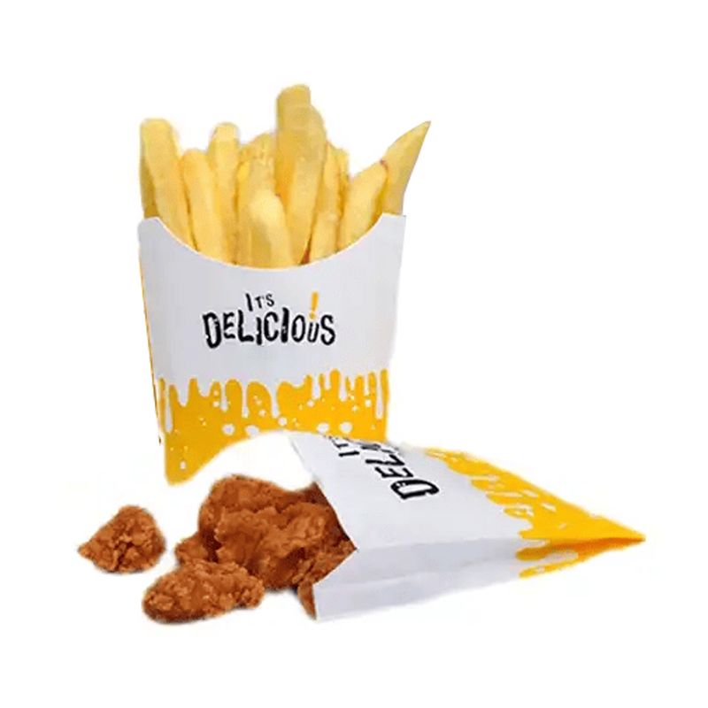 Packaging / Emballage Alimentaire Boites Etuis à Frites Personnalisées