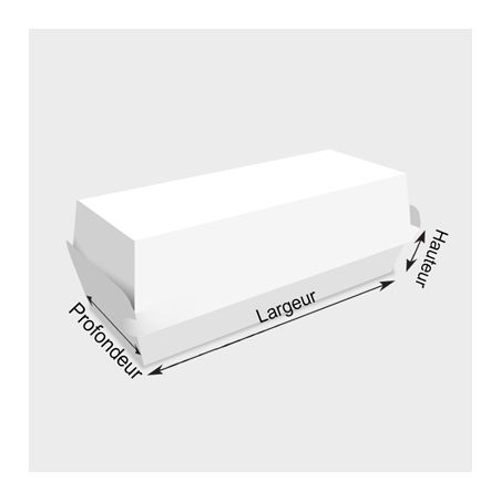 Packaging / Emballage Alimentaire Boites Hot Dog Personnalisées