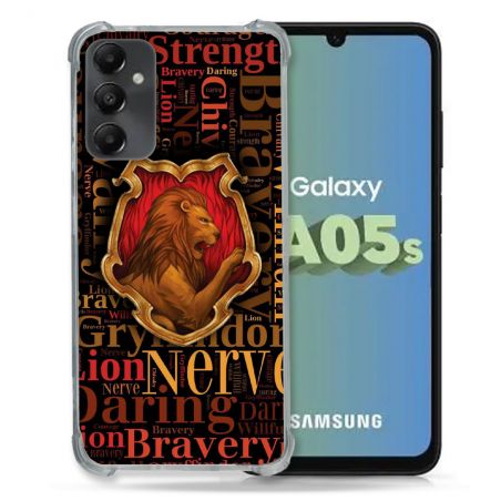 Coque Renforcée En Verre Trempé PourSamsung Galaxy A05S Harry Potter Griffondor