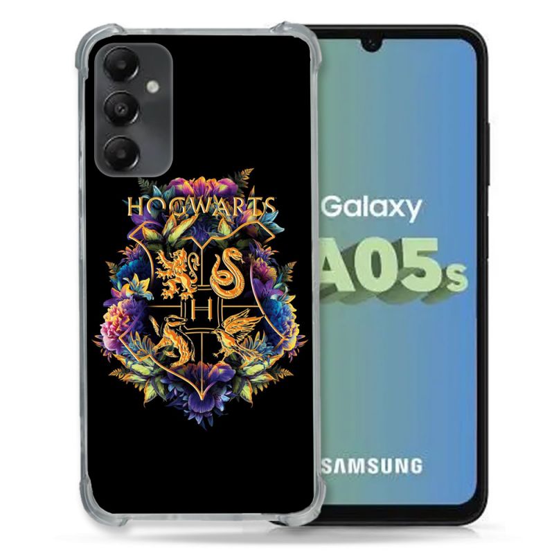 Coque Renforcée En Verre Trempé PourSamsung Galaxy A05S Harry Potter Hogwarts