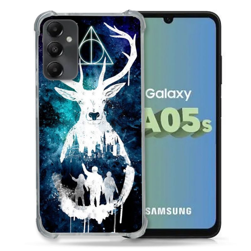 Coque Renforcée En Verre Trempé PourSamsung Galaxy A05S Harry Potter Patronome