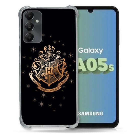 Coque Renforcée En Verre Trempé PourSamsung Galaxy A05S Harry Potter Poudlard