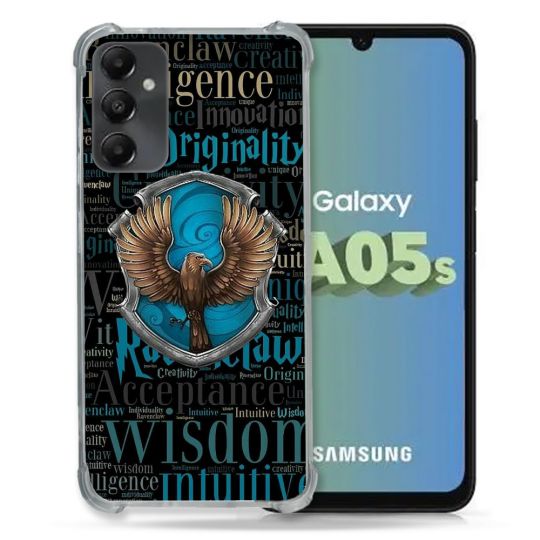 Coque Renforcée En Verre Trempé PourSamsung Galaxy A05S Harry Potter Serdaigle