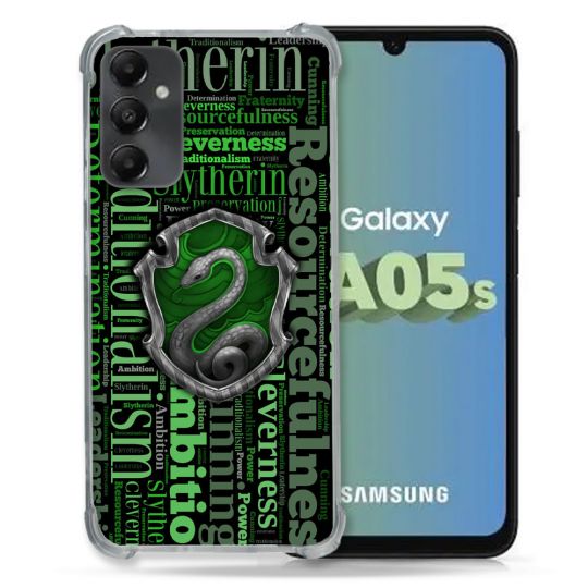 Coque Renforcée En Verre Trempé PourSamsung Galaxy A05S Harry Potter Serpentar