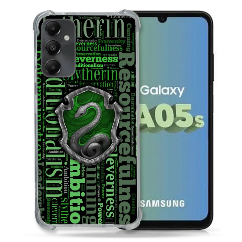 Coque Renforcée En Verre Trempé PourSamsung Galaxy A05S Harry Potter Serpentar