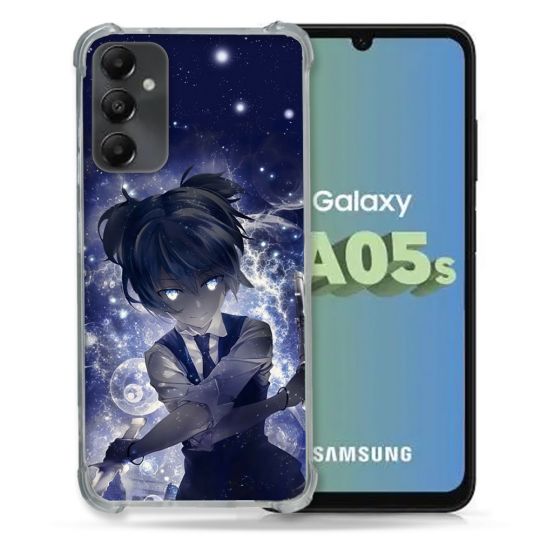 Coque Renforcée En Verre Trempé PourSamsung Galaxy A05S Manga Assassination Classroom Nagisa