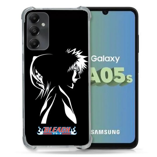 Coque Renforcée En Verre Trempé PourSamsung Galaxy A05S Manga Bleach Duo