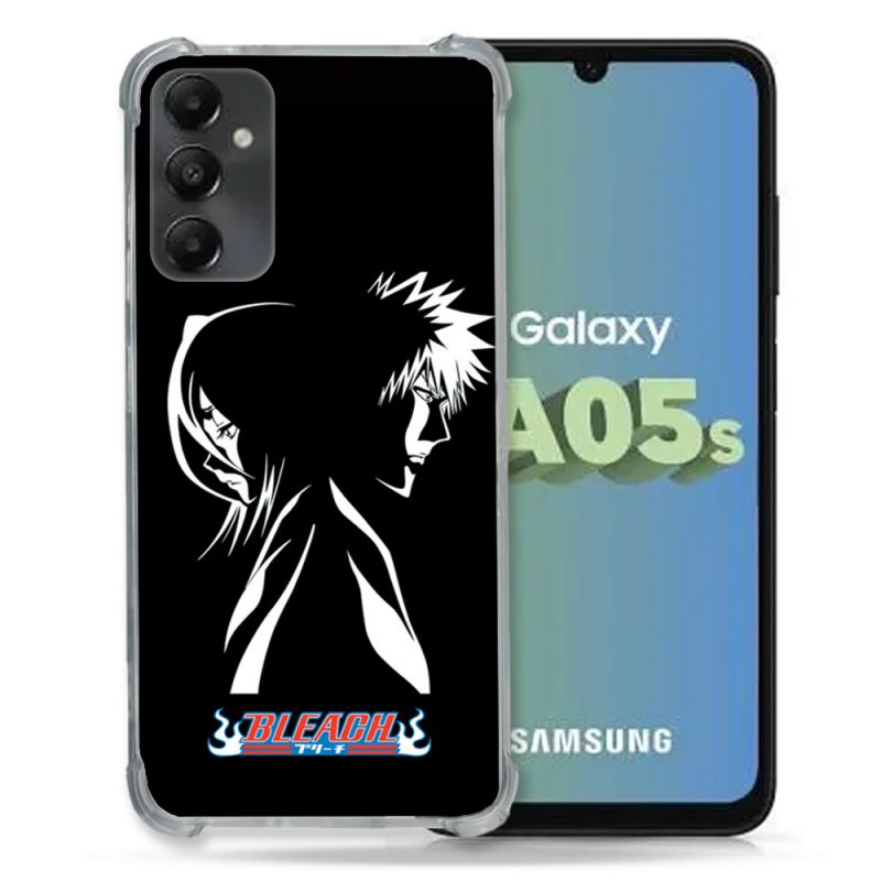 Coque Renforcée En Verre Trempé PourSamsung Galaxy A05S Manga Bleach Duo