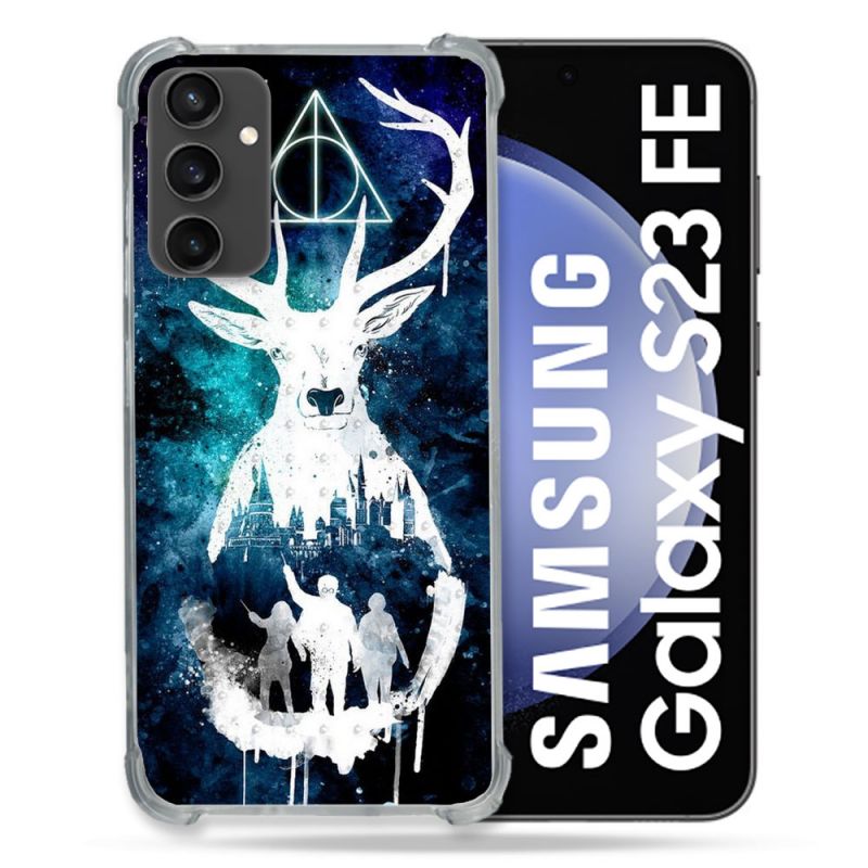 Coque Renforcée En Verre Trempé PourSamsung Galaxy S23 FE Harry Potter Patronome