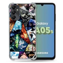 Coque Renforcée En Verre Trempé PourSamsung Galaxy A05S Manga Bleach Pele Mele