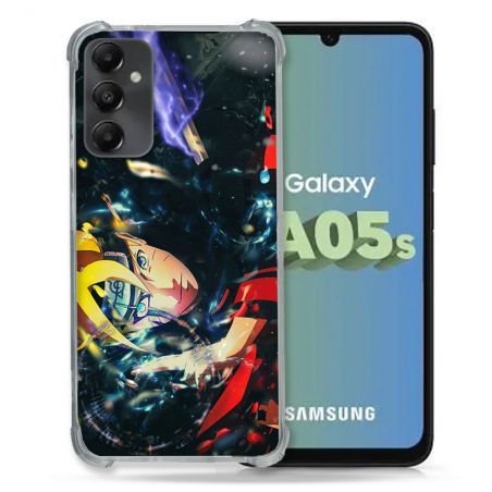 Coque Renforcée En Verre Trempé PourSamsung Galaxy A05S Manga Boruto Eclair