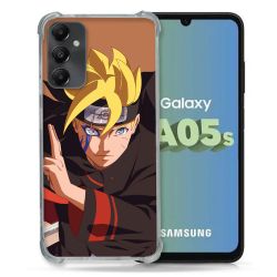 Coque Renforcée En Verre Trempé PourSamsung Galaxy A05S Manga Boruto Signe