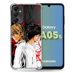 Coque Renforcée En Verre Trempé PourSamsung Galaxy A05S Manga Death Note Duo