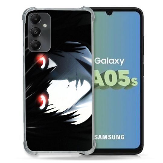 Coque Renforcée En Verre Trempé PourSamsung Galaxy A05S Manga Death Note L