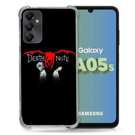 Coque Renforcée En Verre Trempé PourSamsung Galaxy A05S Manga Death Note Noir