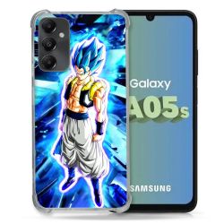 Coque Renforcée En Verre Trempé PourSamsung Galaxy A05S Manga Dragon Ball Gogeta Lumiere
