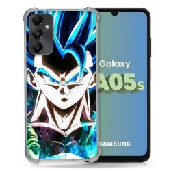 Coque Renforcée En Verre Trempé PourSamsung Galaxy A05S Manga Dragon Ball Gogeta Visage