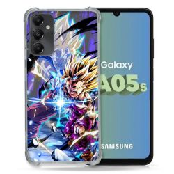 Coque Renforcée En Verre Trempé PourSamsung Galaxy A05S Manga Dragon Ball Sangohan Duo