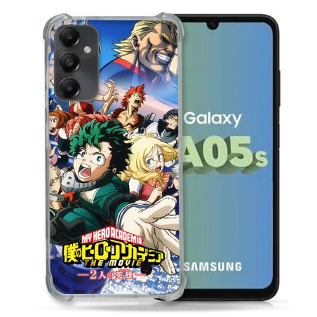 Coque Renforcée En Verre Trempé PourSamsung Galaxy A05S Manga My Hero Academia Affiche
