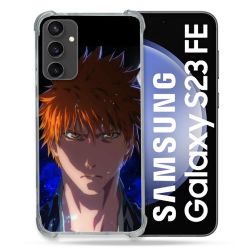 Coque Renforcée En Verre Trempé PourSamsung Galaxy S23 FE Manga Bleach Ichigo
