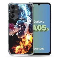 Coque Renforcée En Verre Trempé PourSamsung Galaxy A05S Manga My Hero Academia Shoto