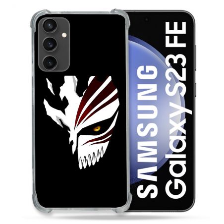 Coque Renforcée En Verre Trempé PourSamsung Galaxy S23 FE Manga Bleach Masque